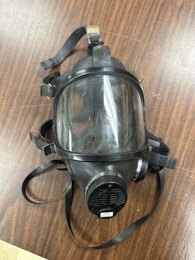 Full Face Respirator Mask in Black